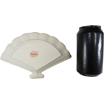 Najdo Oriental Folding Fan Shaped Sushi Plate