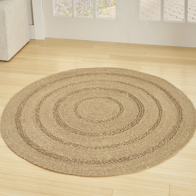 Tapis intérieur / extérieur Braddock, Rond 4 pi
