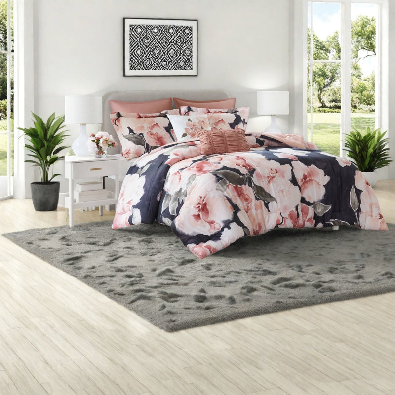 Oversized Comfort Bedding Sets, Cotton Cal King Modern Home Style
