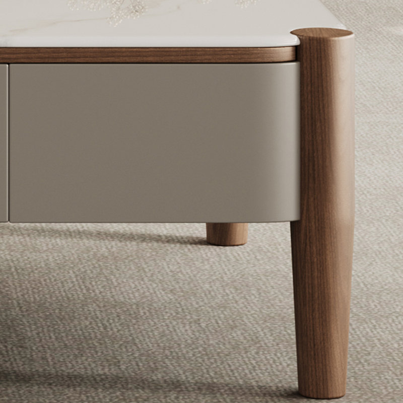 Table basse en pierre micro-cristalline de style antique
