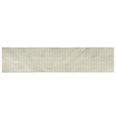 Avicia Lined Diamonds Table Runner