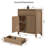 29.1''W Modern Fluted Elegance Sideboard Buffet Cabinet With 1 Drawer And 2 Adjustable Shelves-1174984118