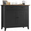 Armoire de rangement moderne avec 2 tiroirs-1890086051