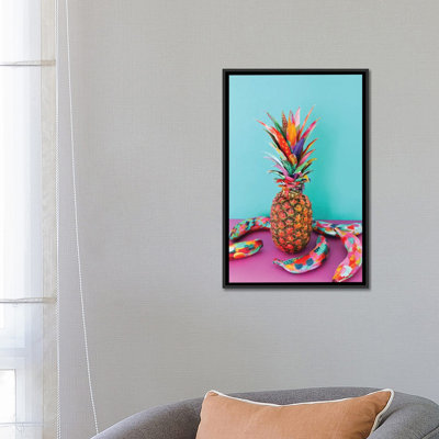 Ananas & bananes par EttaVee-impression d’art graphique