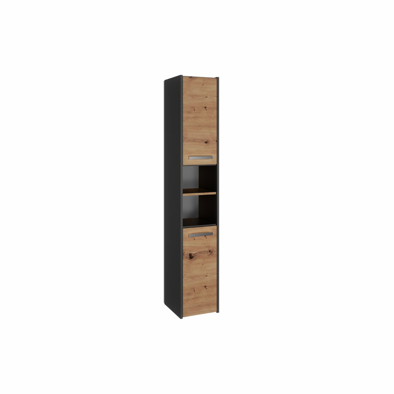 Delancey Linen Cabinet, Anthracite/Artisan