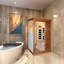 Sauna intérieur KISRAIS amélioré à infrarouge lointain pour une personne-107560283-92914341