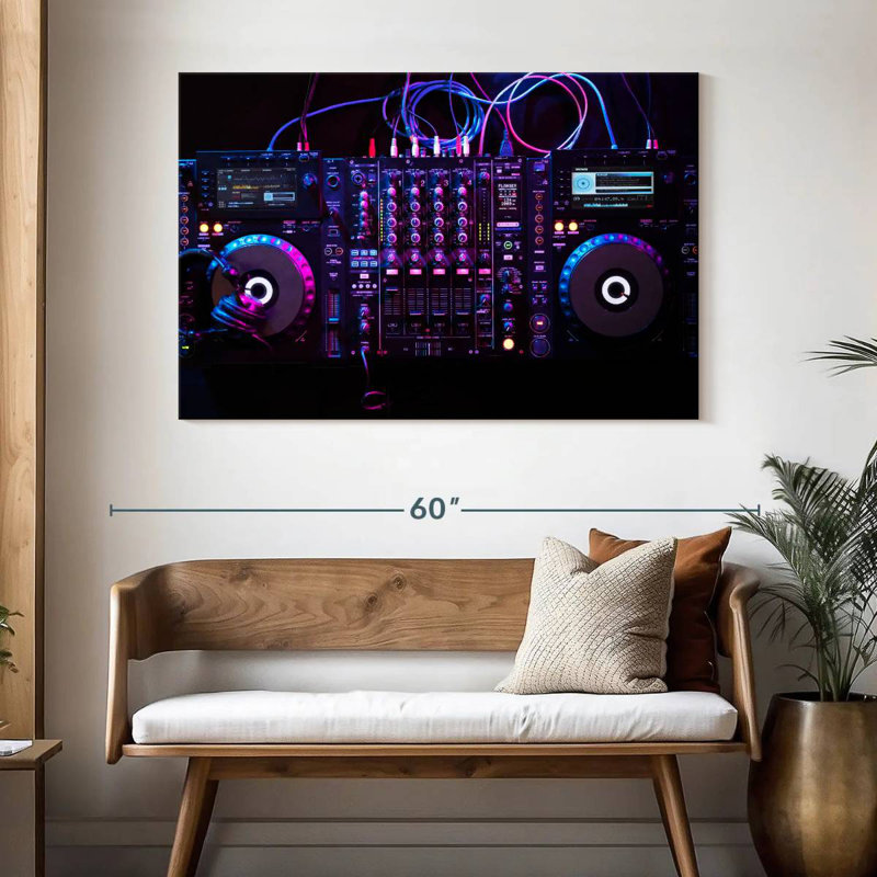 Abarca DJ Audio Controller, 32" H x 48" W