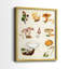 Champignon VI - reproduction encadrée de qualité supérieure - prêt à être accroché - aucun clou requis - aucun clou requis-450869138-450869141