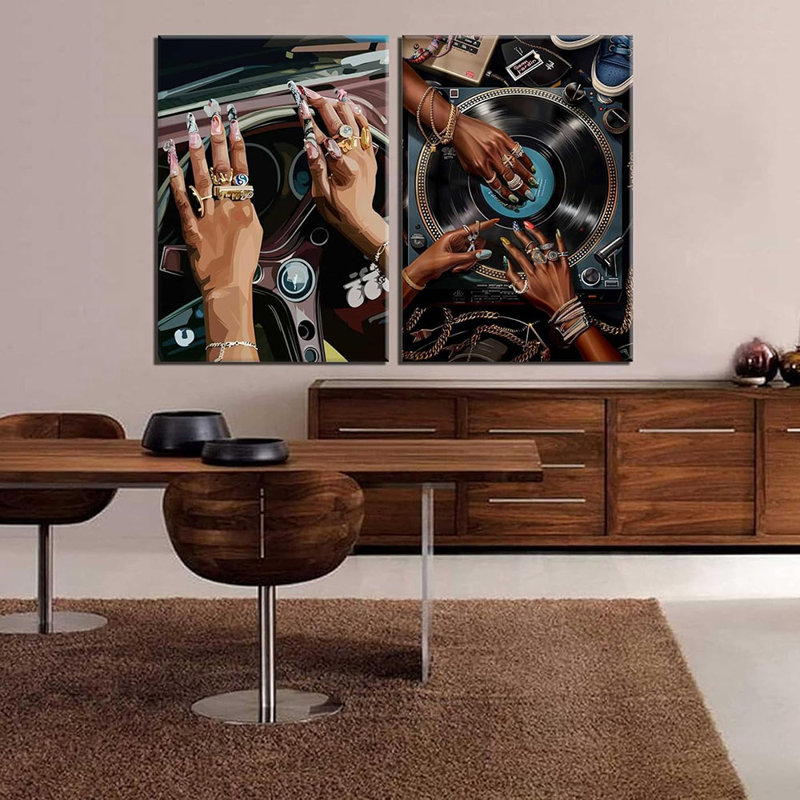 2 Piece Wrapped Canvas Print