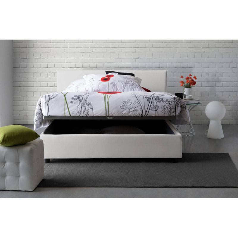 Minori Cm 160x200 Bed, White