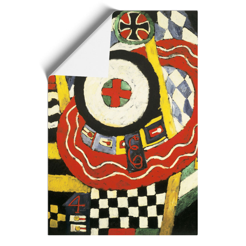 The Iron Cross by Marsden Hartley - No Frame Painting, 42cm H x 30cm W x 0.1cm D
