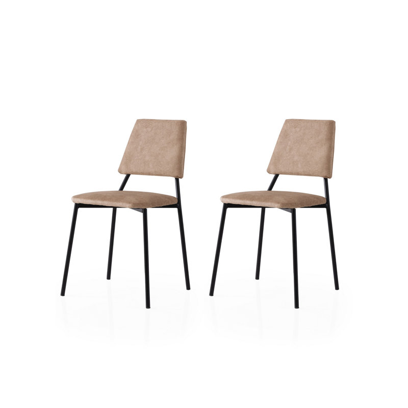 Ensemble de chaises (2 pièces), Vison