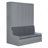 Queen Size Murphy Bed Wall Bed With Cushion,Gray-2037303307