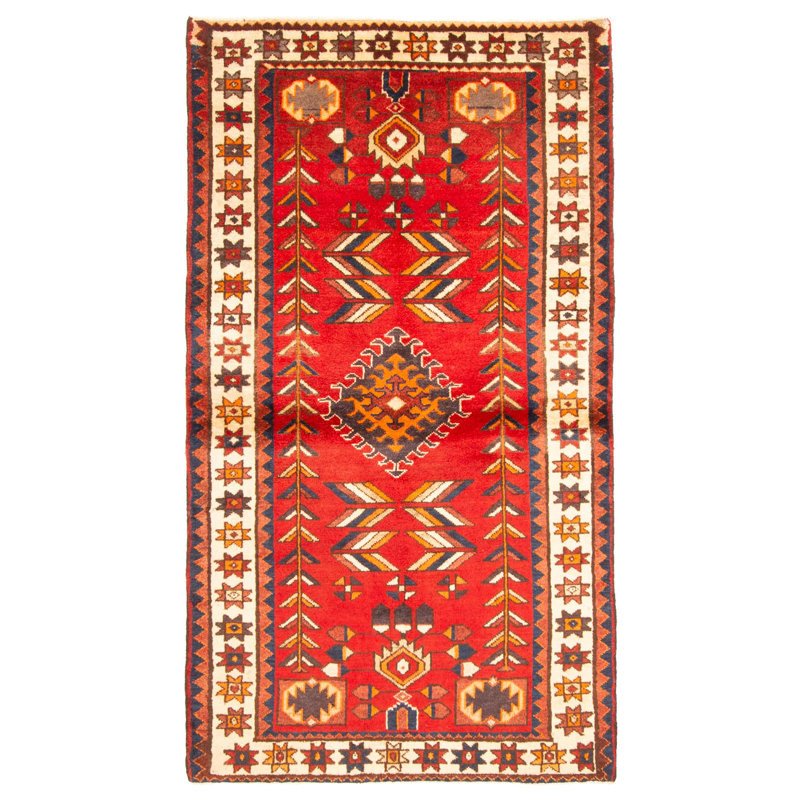 Andelz Red Rug 3'4" x 6'4"