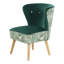Aadil Velvet Slipper Chair
