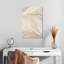 Abstrait beige feuilles I-1762160338