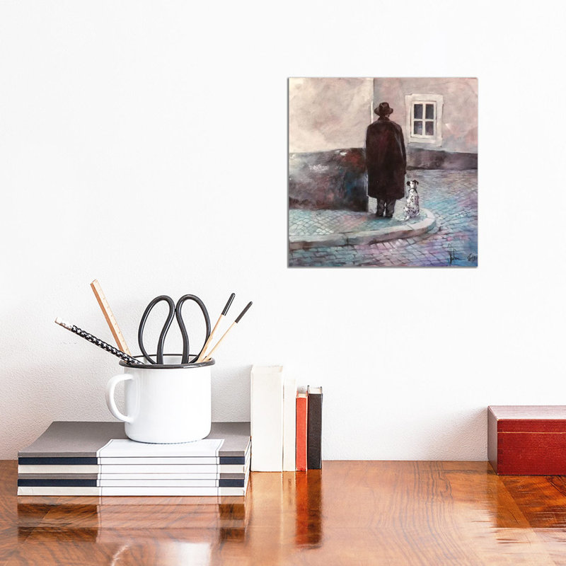 My Neighbor by Igor Shulman - Wrapped Canvas Gallery-Wrapped Canvas Giclée, 30.48 cm H x 30.48 cm W