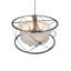 Luminaire suspendu cylindrique unique et remarquable à 8 lumières Penelope