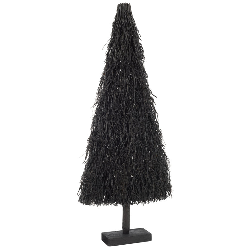 Augustus Christmas Figurines & Collectibles, 120cm H x 50cm W x 15cm D, Black