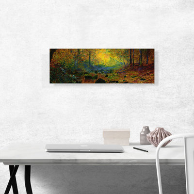 " On The River Greta " by John Atkinson Grimshaw Painting Print