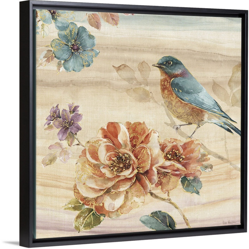 «Spice Nature III» par Lisa Audit - reproduction d'art sur toile, Cadre flottant noir, H 32 po x l 32 po x P 1,75 po