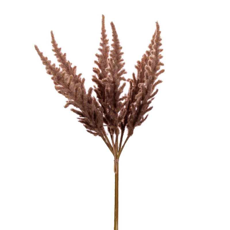 Ensemble de 3 plantes à feuillage artificiel, Rose clair