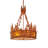 4 - Light Steel Drum Chandelier-16183449-16183450