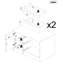 Mickala 145 Cm Kitchen Island-2052556442