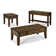 Ensemble de tables basses 3 pièces Boneta