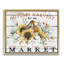 Art automnal sur toile, marché d'automne par Creatif Belle