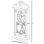 Horloge murale antique 9X16