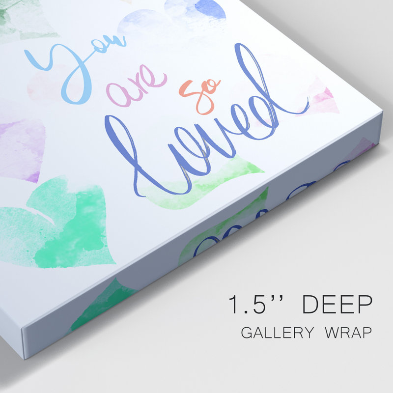 " You Are So Loved " Painting Print, 12" H x 8" W x 1" D