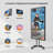 JYXCN 49 Inch Smart Interactive Display, 1080P IR Touch, Android 12, WiFi/Bluetooth, Commercial Use
