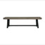 Banc d'extérieur en acacia, sablé, ensemble de 2-1614461772