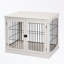 Cage pour chien avec deux côtés qui s'ouvrent et une porte verrouillable-604917556