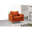 Fauteuil large en velours Naomi-1805966674