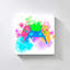 "Gaming In Color" by Daniela Santiago Print on Canvas-48146123
