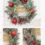 Front Door Christmas Wreath Decorations