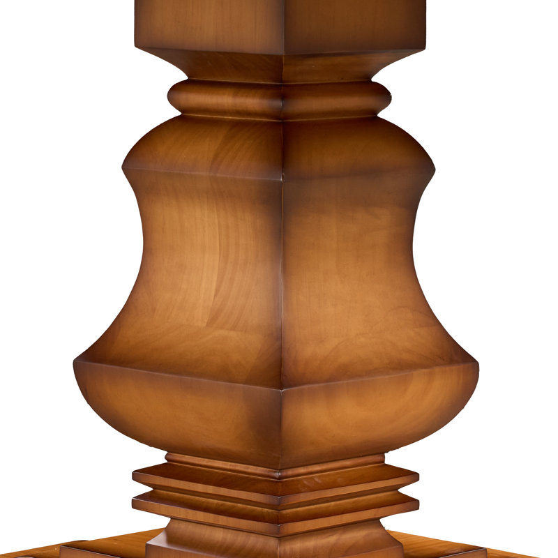 59.8" Round Solid Wood Dining Table