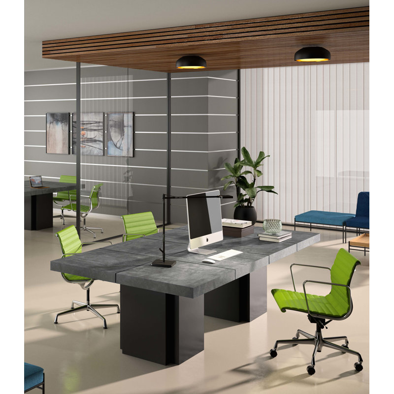 Ensemble de table 59 po x 59 po Dusk - plateau et base piédestal