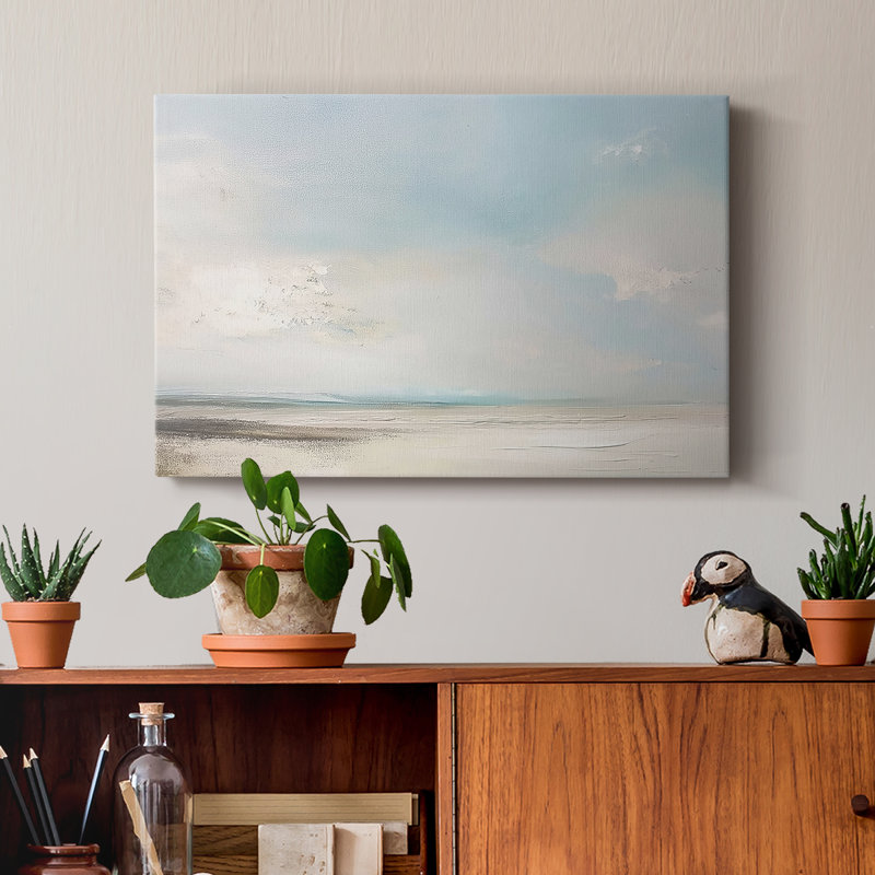 Série de paysages abstraits CXV III, H 12 po x l 18 po