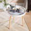 Davina Round Lipped Accent Side Table-2137834834