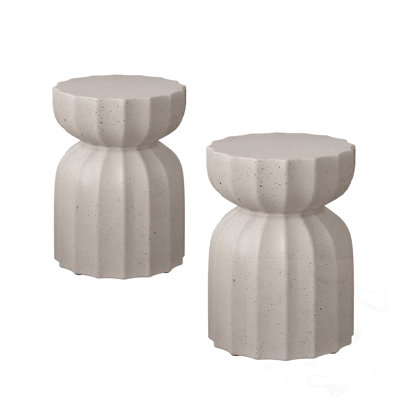 2PC Outdoor Side Table