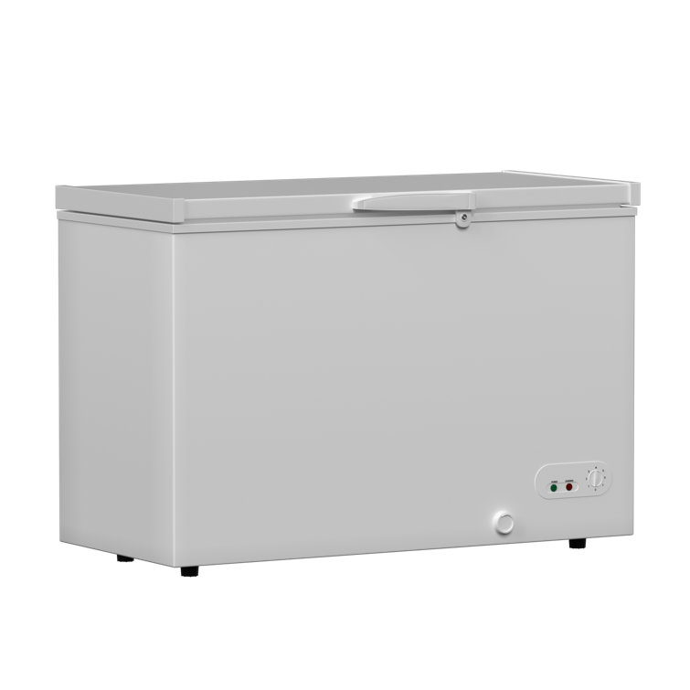 TABU 10 Cubic Feet cu. ft. Chest Freezer with Adjustable Temperature  Controls