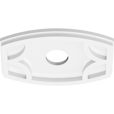 Médaillon de plafond contemporain en PVC de qualité architecturale Kailey