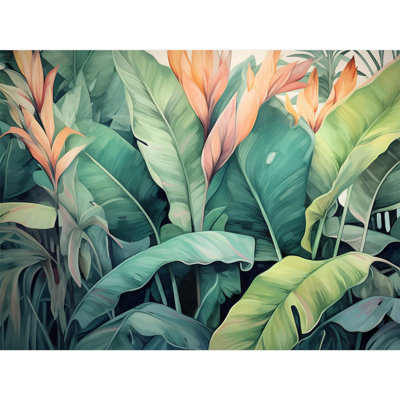 Bordure florale pelez et collez