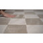 Tapis beige / crème à motif géométrique moderne Nimco-277371586