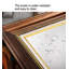 Solid Wood Frame Rectangle Wall Mirror