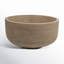 Grand bol à salade en résine beige 11,2 po Ronsie