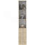 Armoire à linge, trois tablettes, quatre tiroirs-1378208917